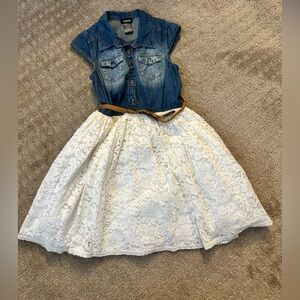 Zunie Blue Denim Dress